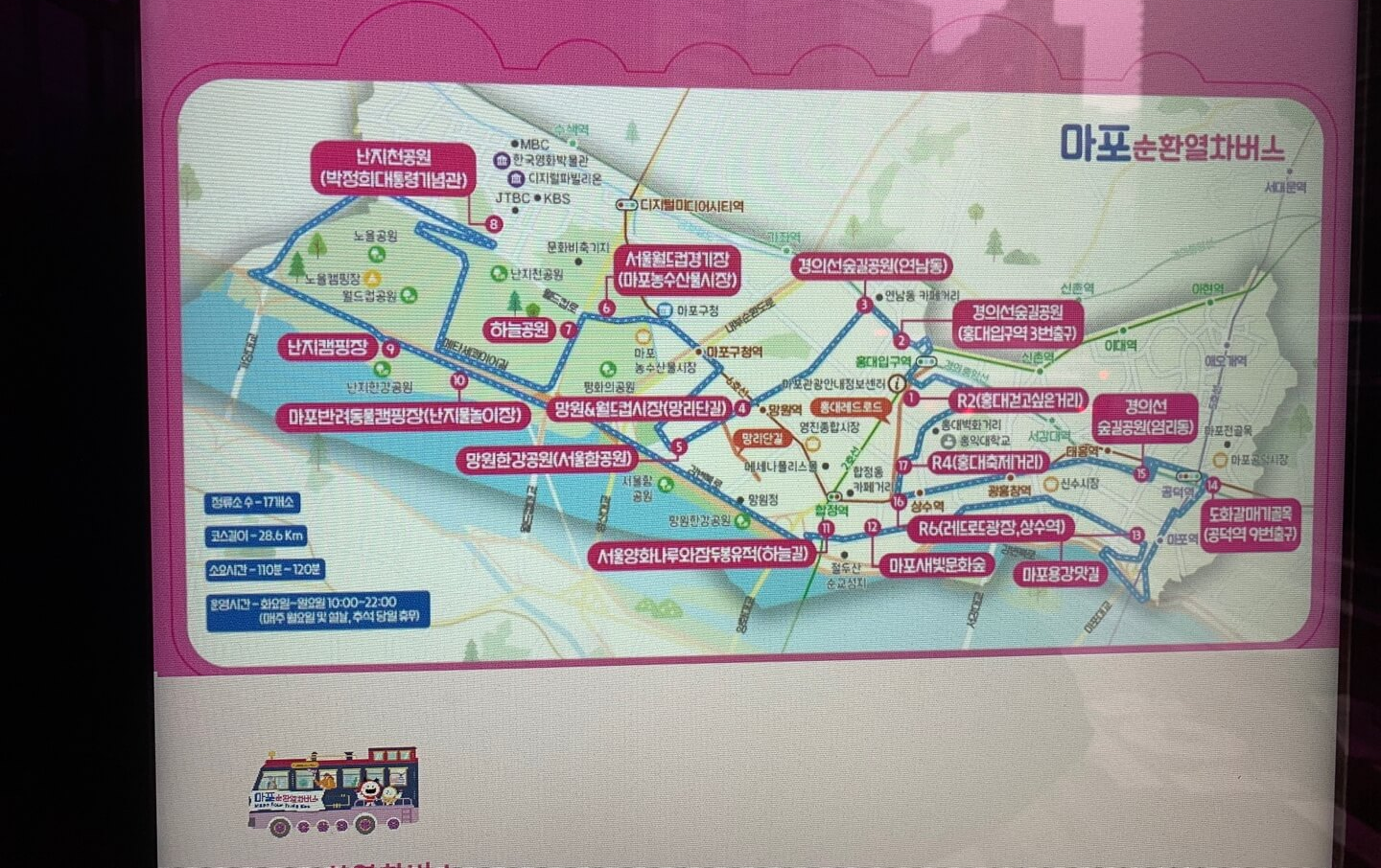 마포순환버스노선