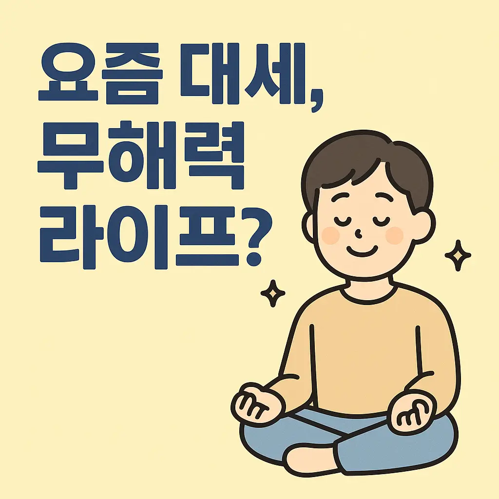 요즘 대세, 무해력 라이프란