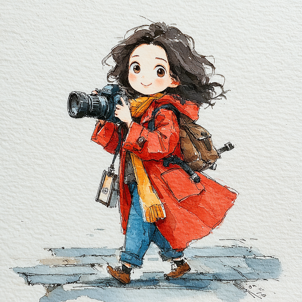 현재를 즐기는 소녀