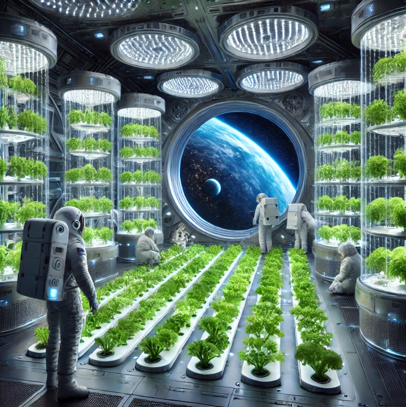 우주농업_스마트팜_생명공학