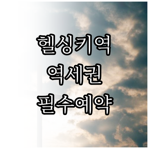 헬싱키 여행 필수 정보 중앙역 인근 ..