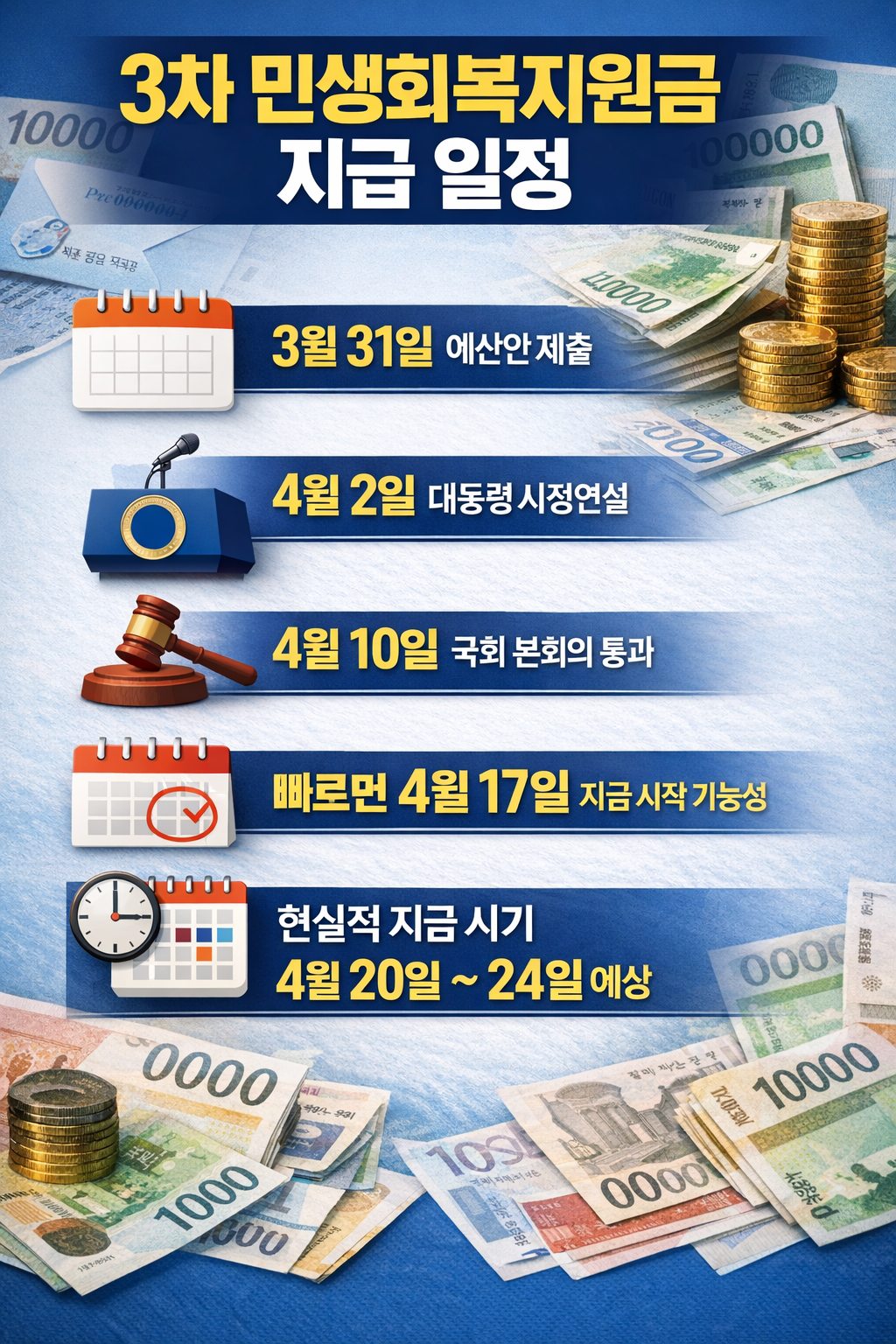 3차 민생회복지원금 언제 받나 관련 사진