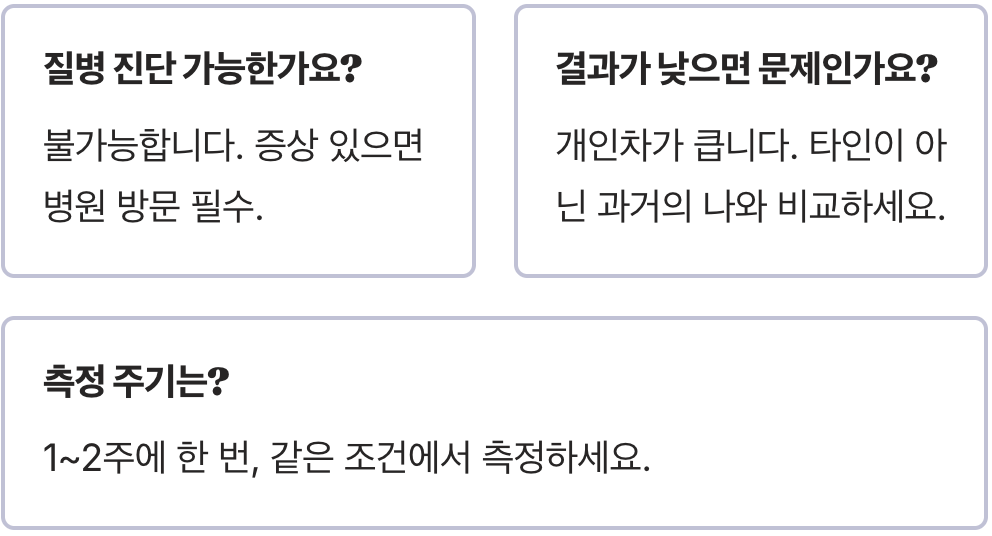 병원 가지 않아도 가능한 폐활량 측정 방법과 정확도 비교