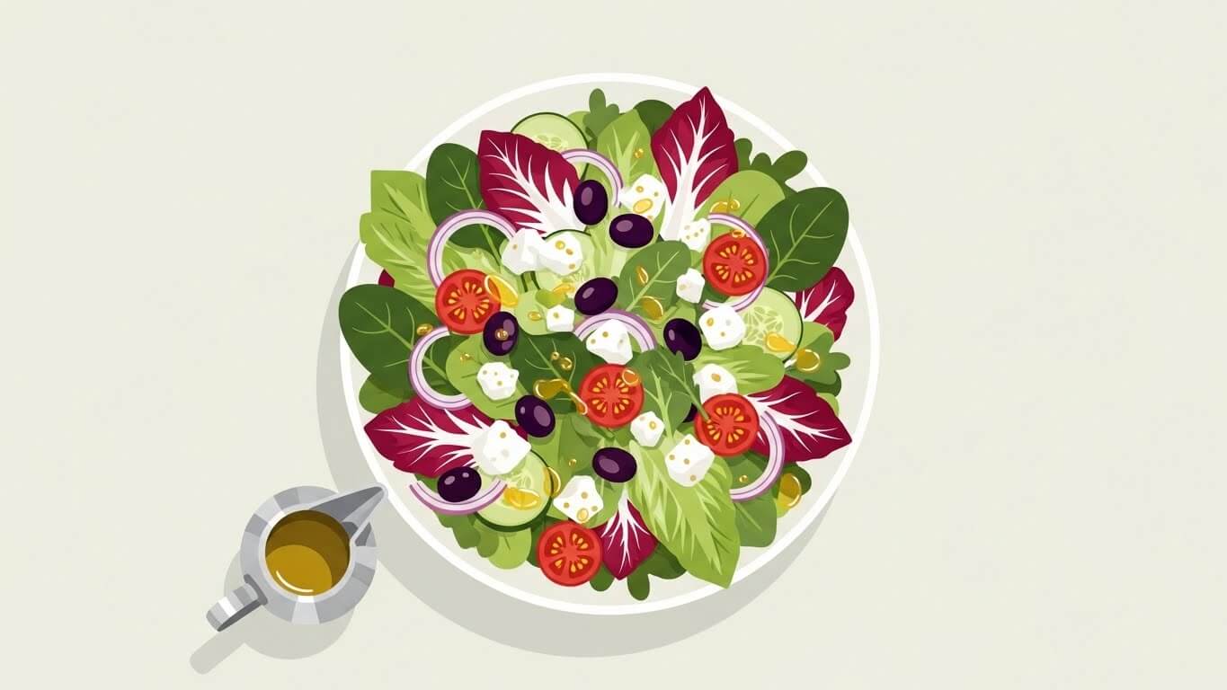 5. 페타 치즈 – 염분 조절된 버전으로 깔끔하게