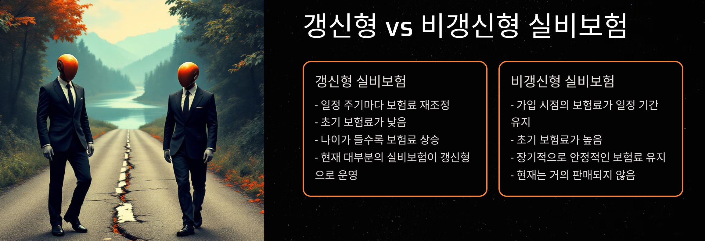 실비보험 vs 암보험, 차이 모르면 낭패 본다!