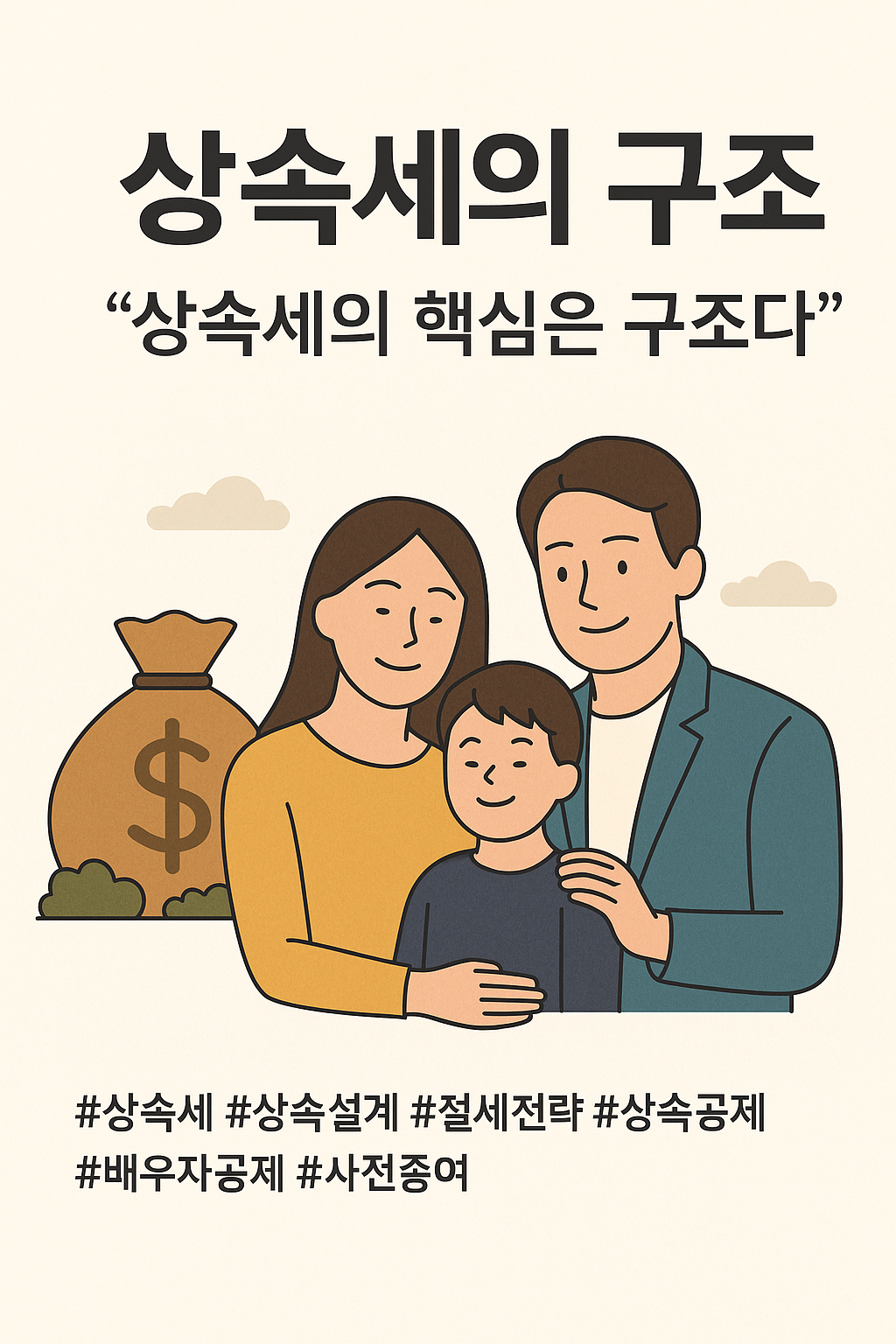 상속세의 구조 — 부의 이전에 매겨지는 세금