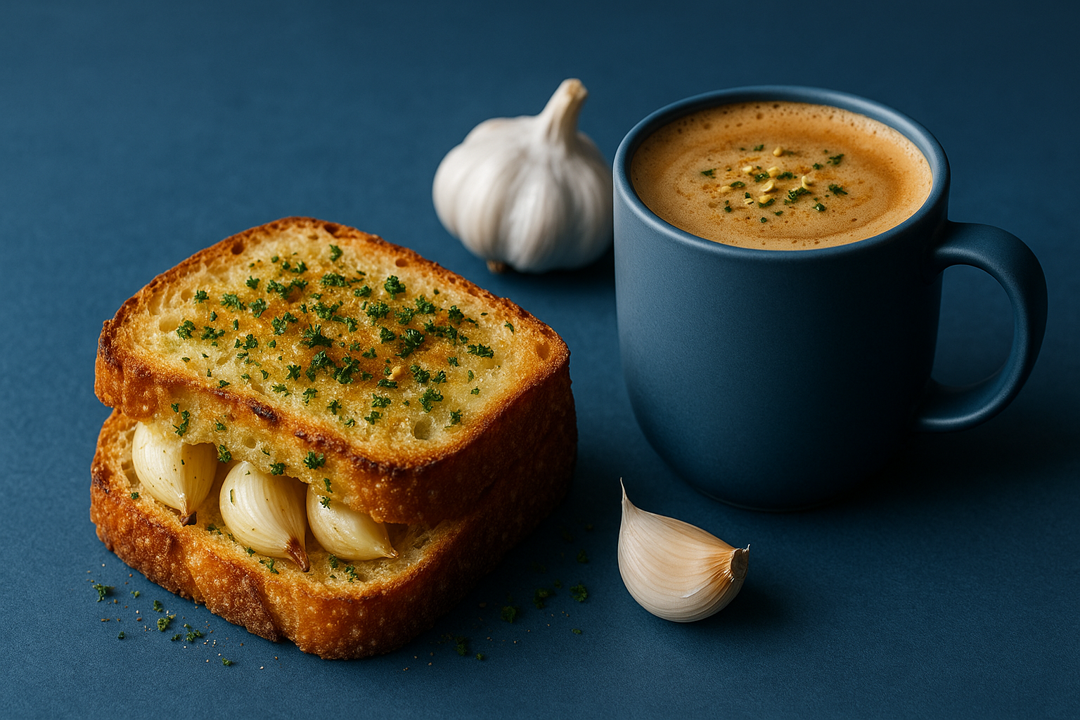 마늘빵&middot;마늘커피