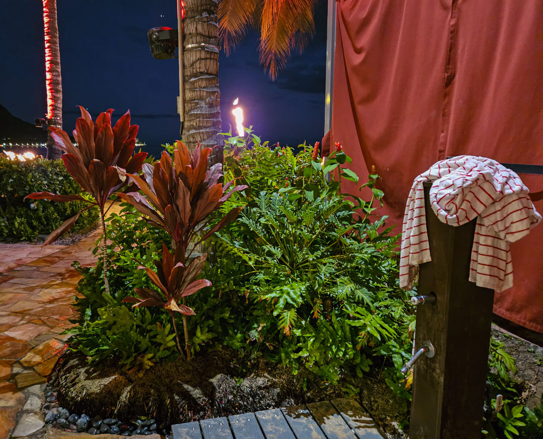 쉐라톤 와이키키 수영장 와이키키 해변