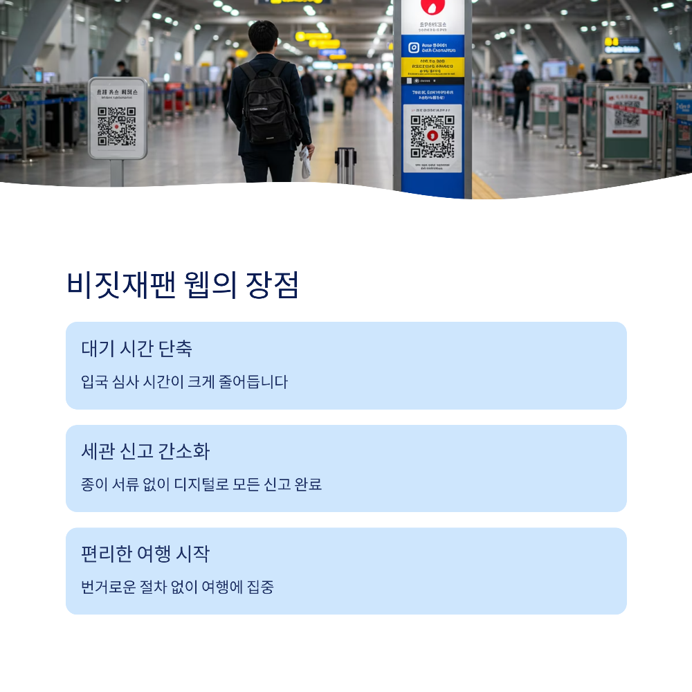 2025년 최신 비짓재팬 웹 통합 QR코드 발급 방법 총정리