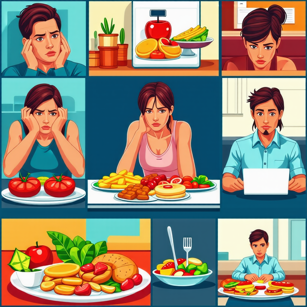 저탄고지 효과가 잘 안 나타나는 이유 5가지 표현한 이미지