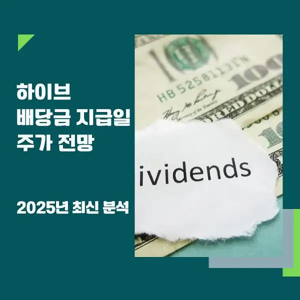 하이브 배당금