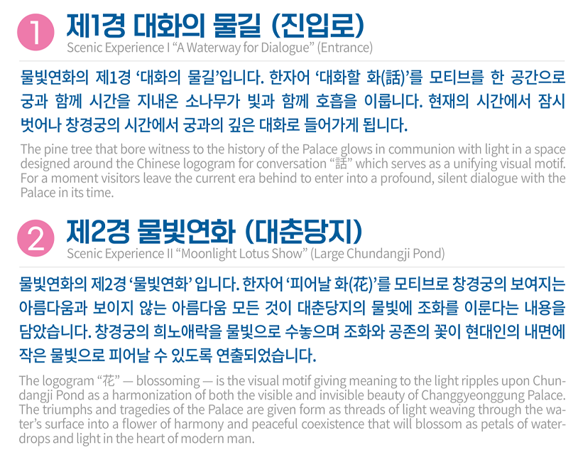 창경궁 물빛연화 일정 및 주차 정보