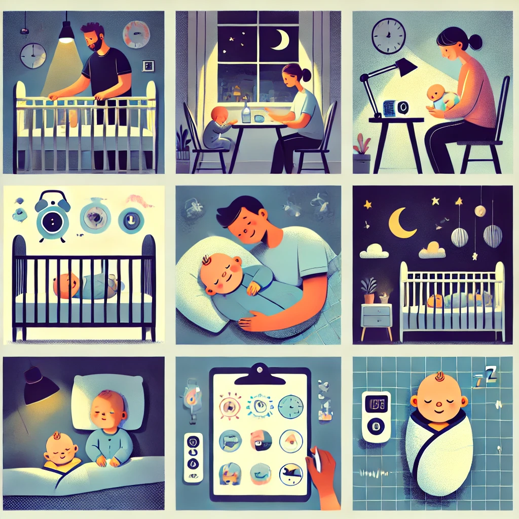 아이 수면 교육 사진