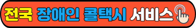 전국 장애인 콜택시&nbsp;서비스