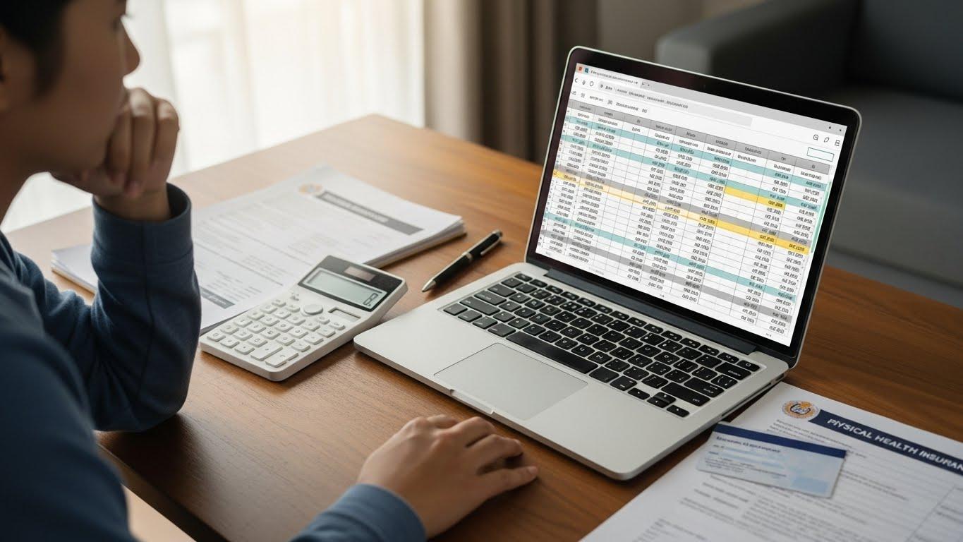 건강보험연말정산산출내역