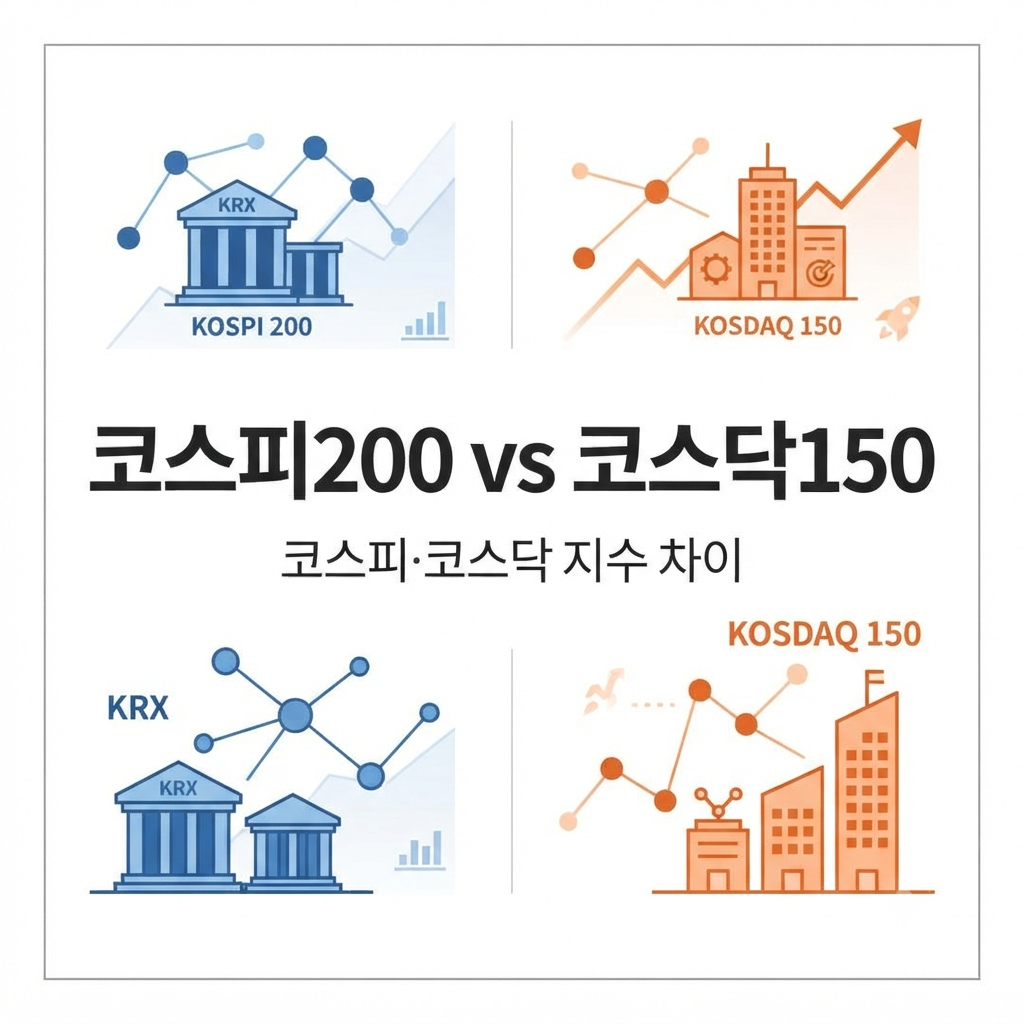 코스피200과 코스닥150 차이