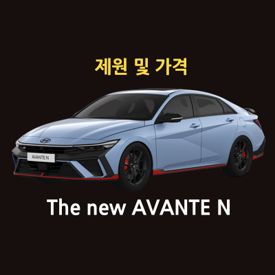 현대차 더 뉴 아반떼 N 출시 썸네일