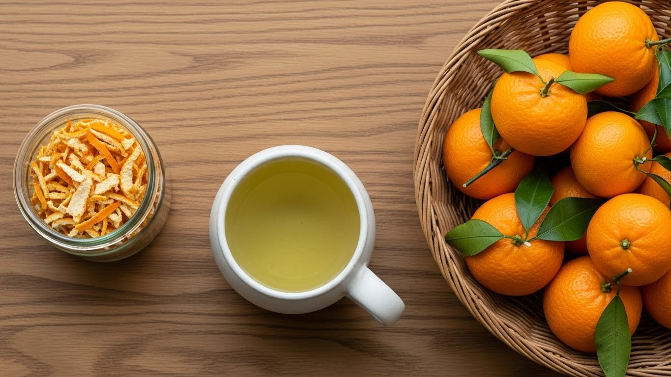 귤피차감기면역력