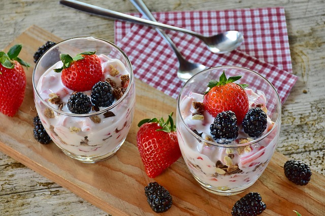 Greek Yogurt with Berries