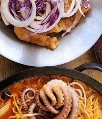 낙지돌짬뽕-탕수육