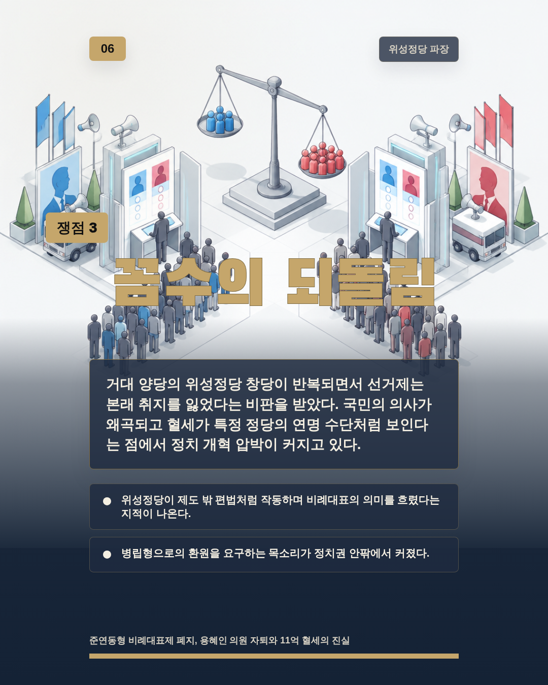 꼼수의 되돌림