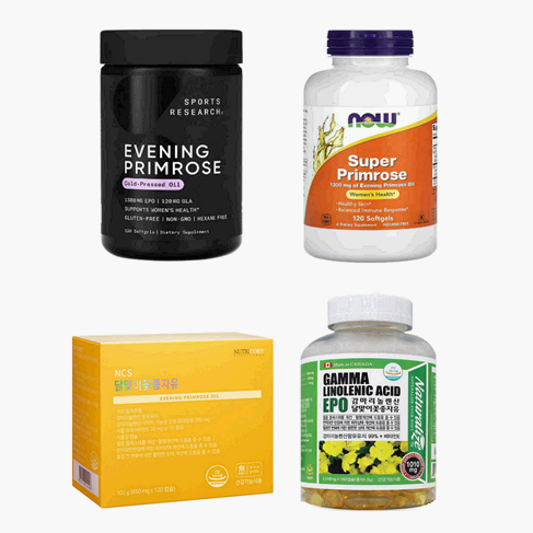 달맞이꽃종자유 해외직구 2개 국내제품 2개 이미지 썸네일