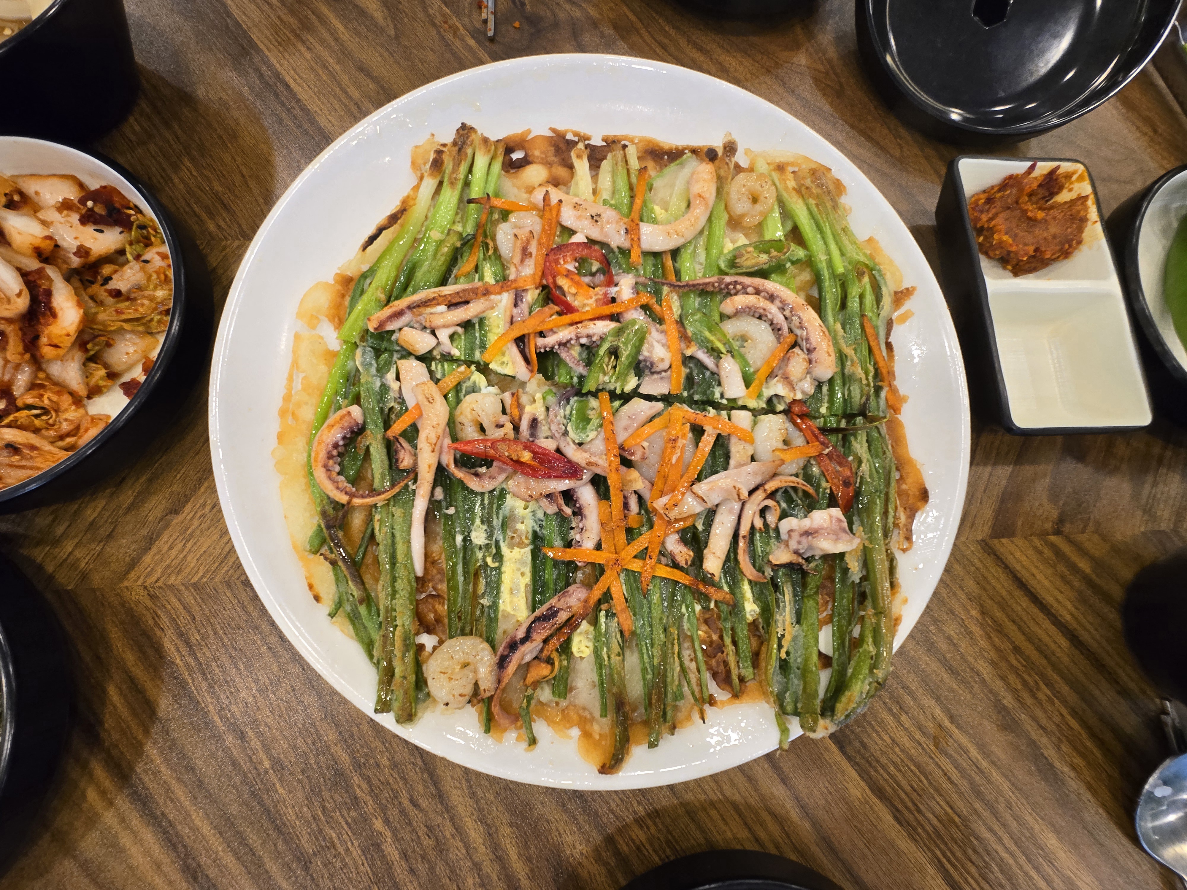 대구은행역 맛집 약전골목원조국수 해물파전