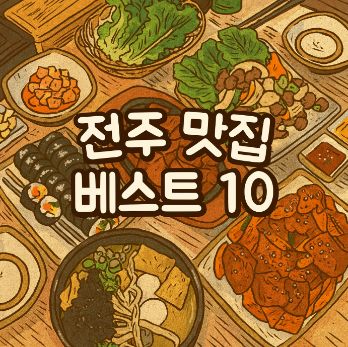 전주 맛집 베스트10
