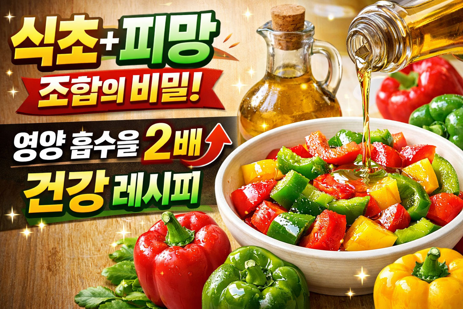 식초+피망