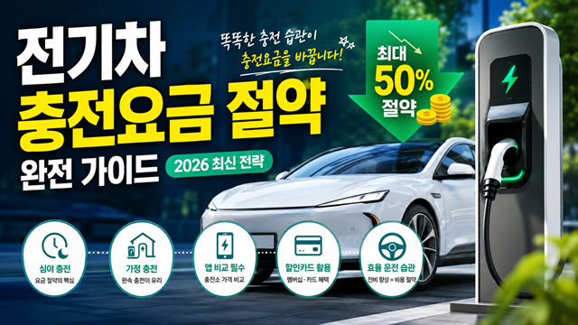 전기차 충전요금 절약 가이드