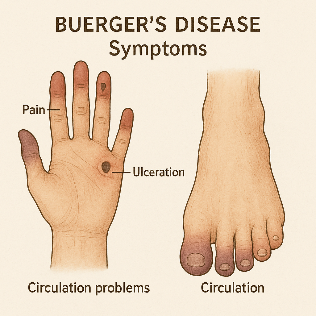 버거병 증상 이미지