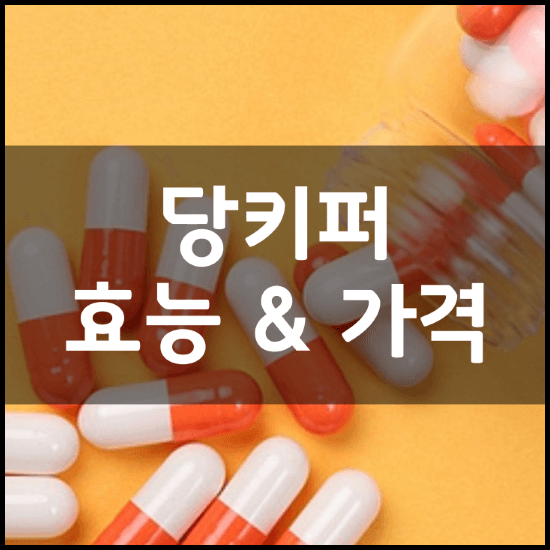 웰릿-당키퍼-효능-성분-2가지-부작용-복용법-가격-정리