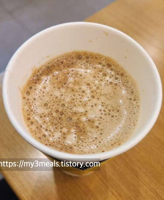 신메뉴 메가커피 라떼