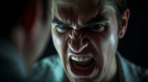 분노의 얼굴, 기질의 거울 속에서에 관한 사진