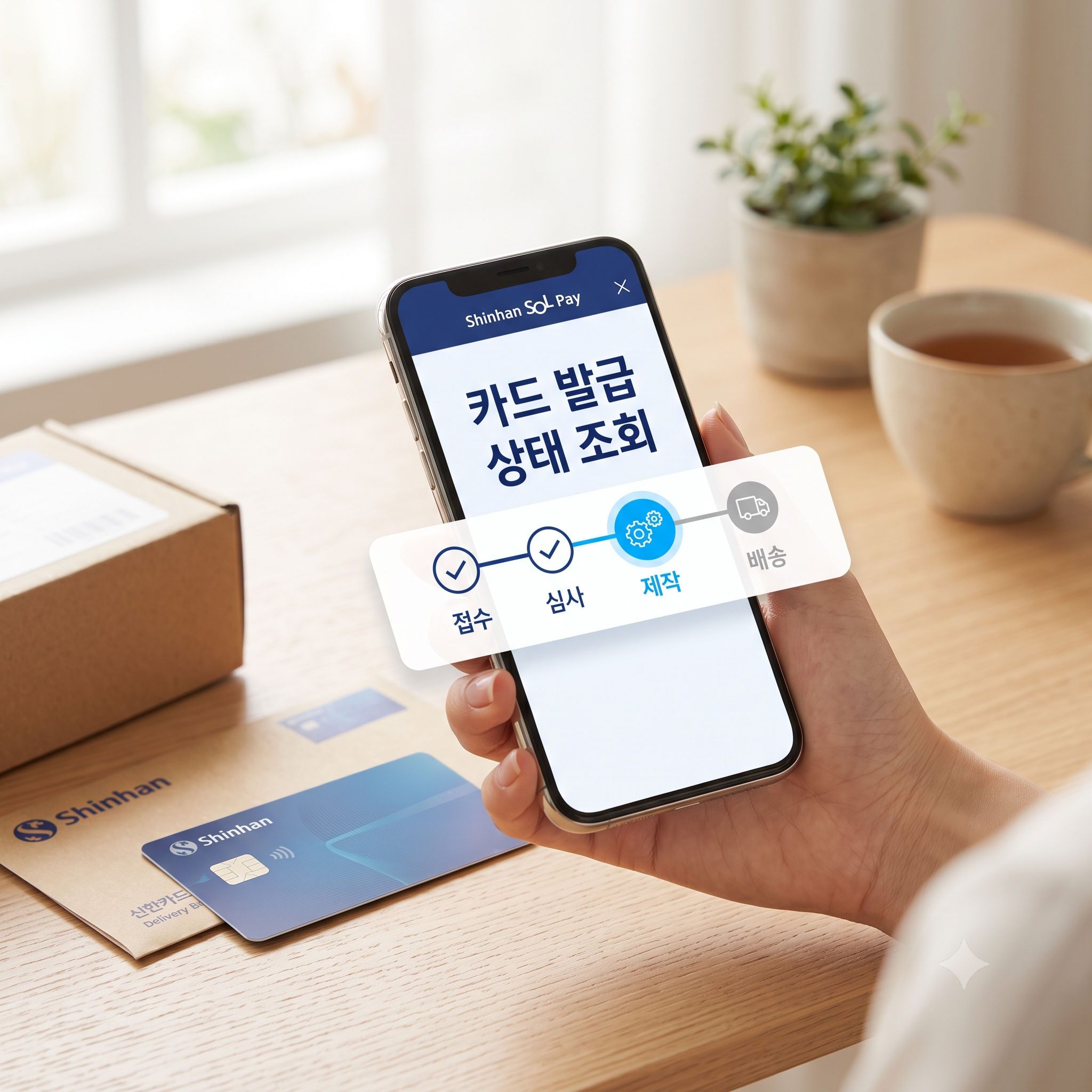 신한카드 발급상황조회 쉽고 빠른 3가지 방법 (홈페이지&middot;앱&middot;고객센터)
