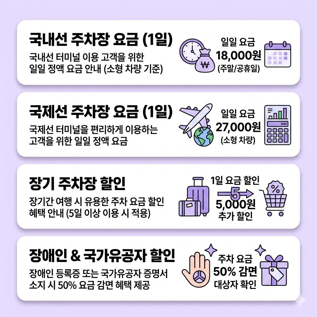 김포공항 주차요금 꼭 알아야 할 할인혜택과 주차비 절약 방법