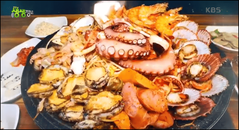 생생정보 돌문어삼합 정보