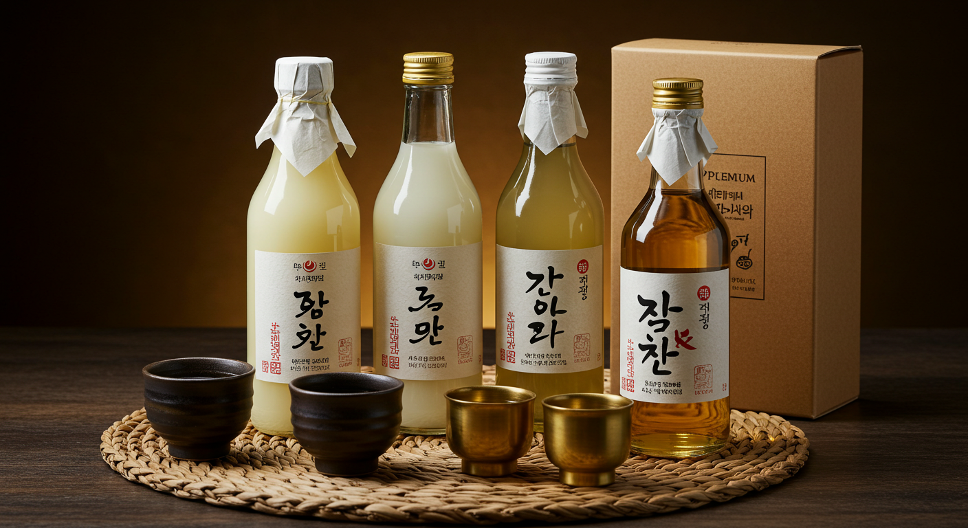 탁주와 약주에 관한 사진