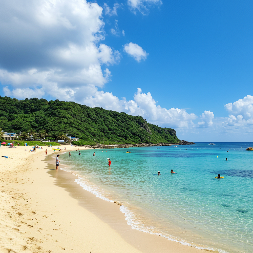 오키나와, 나미노우에 해수욕장 완벽 즐기기