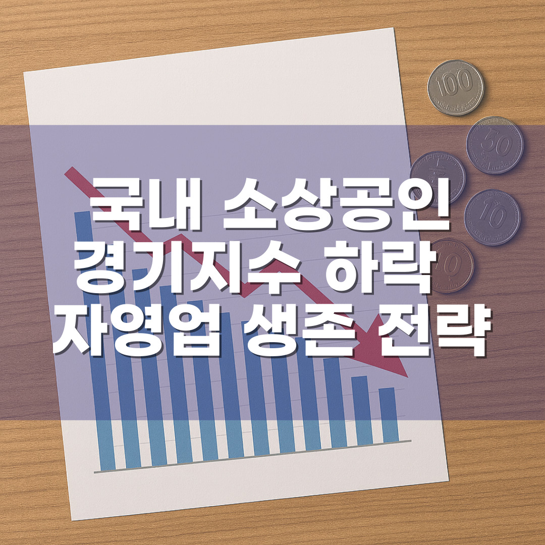 국내 소상공인 경기지수 하락 – 소비 패턴 변화와 2025년 자영업 생존 전략