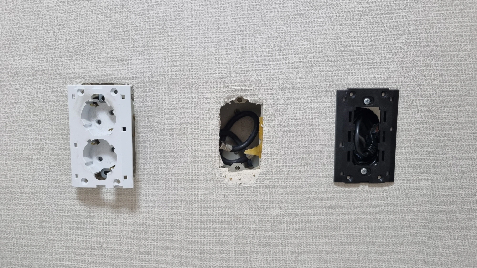 자투리 벽지 있는 곳