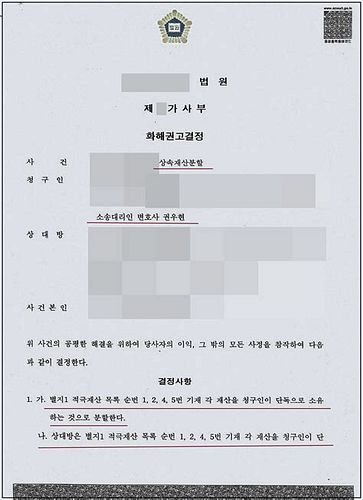 재산상속비율