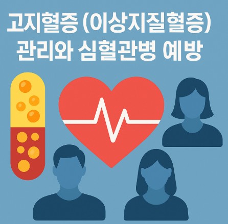 고지혈증(이상지질혈증) 관리와 심혈관병 예방 사진