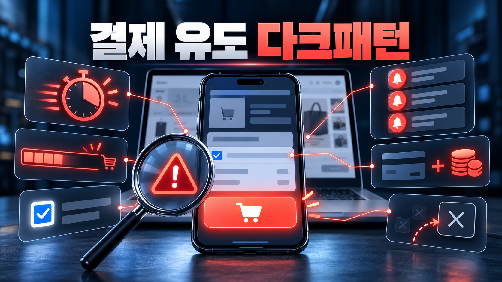 결제를 서두르게 만드는 다크패턴 쇼핑몰 구별법 7가지 총정리