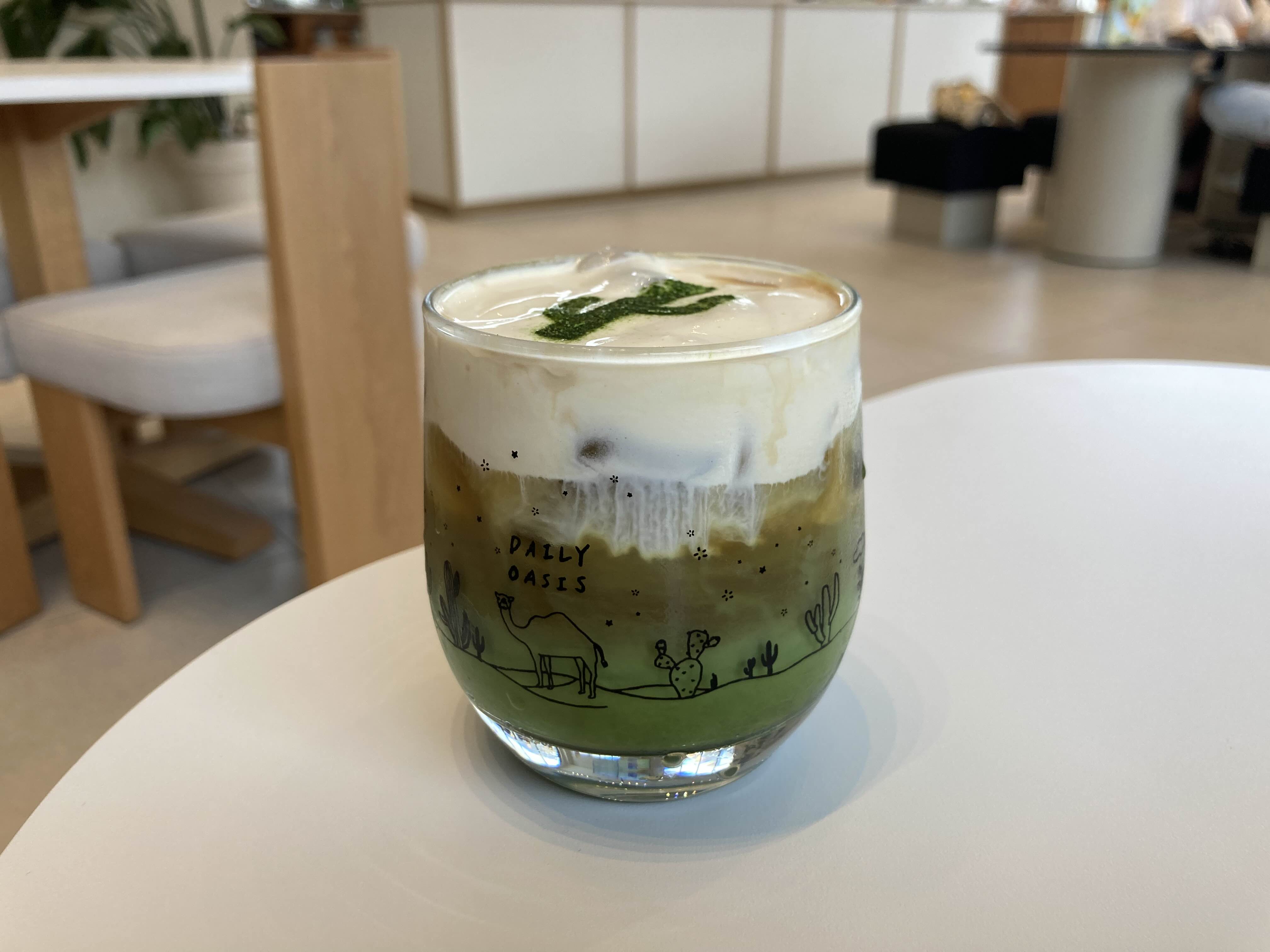 강릉 맛있는 카페 데일리 오아시스 말차프레소